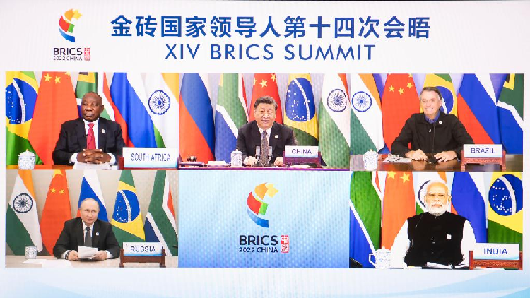 BRICS Leaders Vow More Solidarity As They Meet For 14th Summit - CGTN