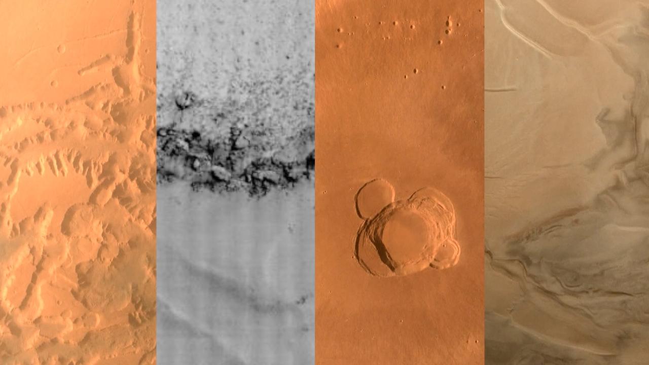 China's Tianwen-1 spacecraft captures stunning photos of Mars - CGTN