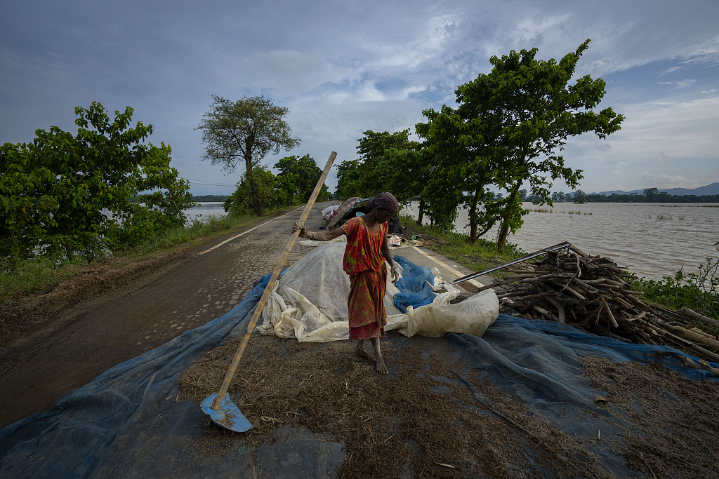 Death toll from floods in Assam, India rises to 179 - CGTN