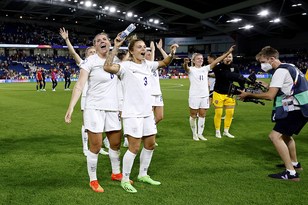 History-making England smash Euro record by thrashing Norway 8-0 - CGTN