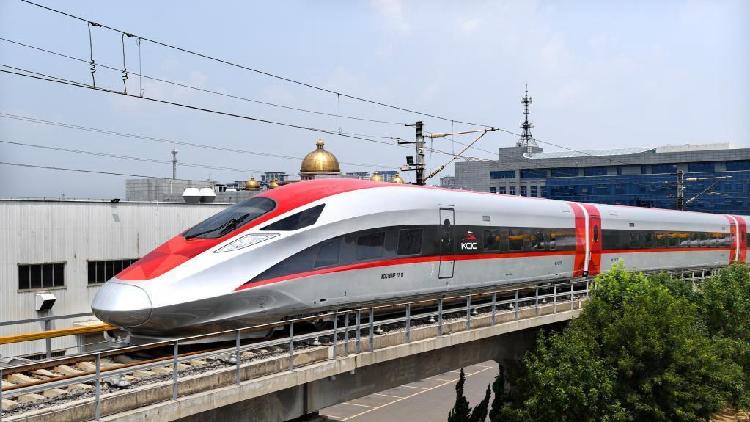 12 China-made high-speed trains for Indonesia roll off production line ...