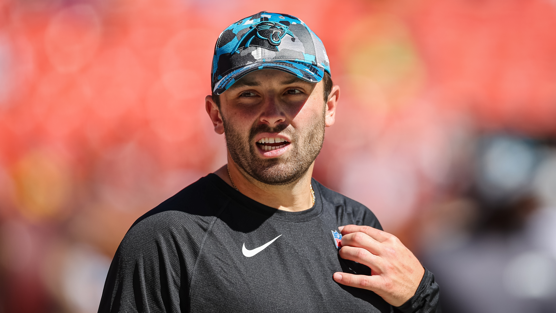 Cat Crave - This design of Baker Mayfield in the Panthers'