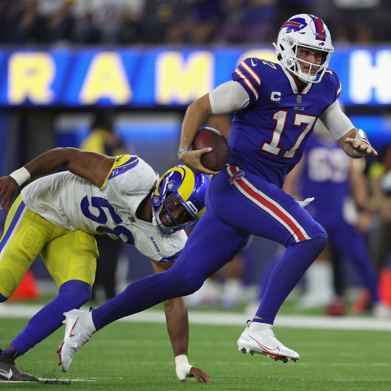 NBC 7 San Diego - The NFL season kicks off with the Super Bowl Champion Los  Angeles Rams taking on the Buffalo Bills TONIGHT on NBC and Peacock TV.  #Kickoff2022