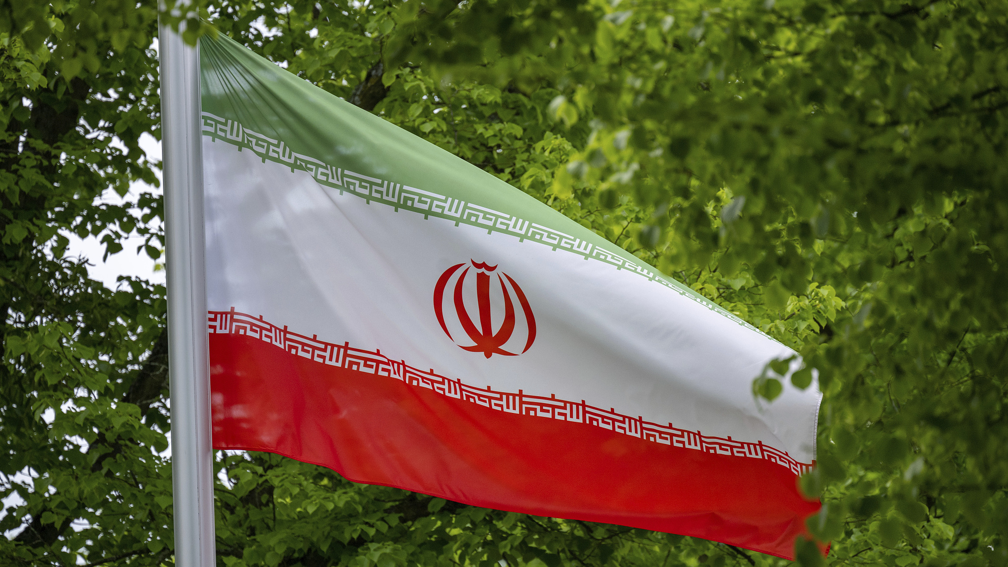 The Iranian flag. /CFP