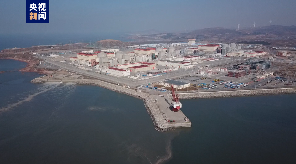 Hongyanhe Nuclear Power Plant in Hongyanhe Town, northeast China's Liaoning Province. /China Media Group (CMG)