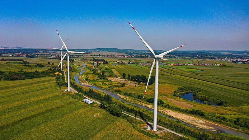Wind power project in Shenyang, China, September 6, 2022. /CFP