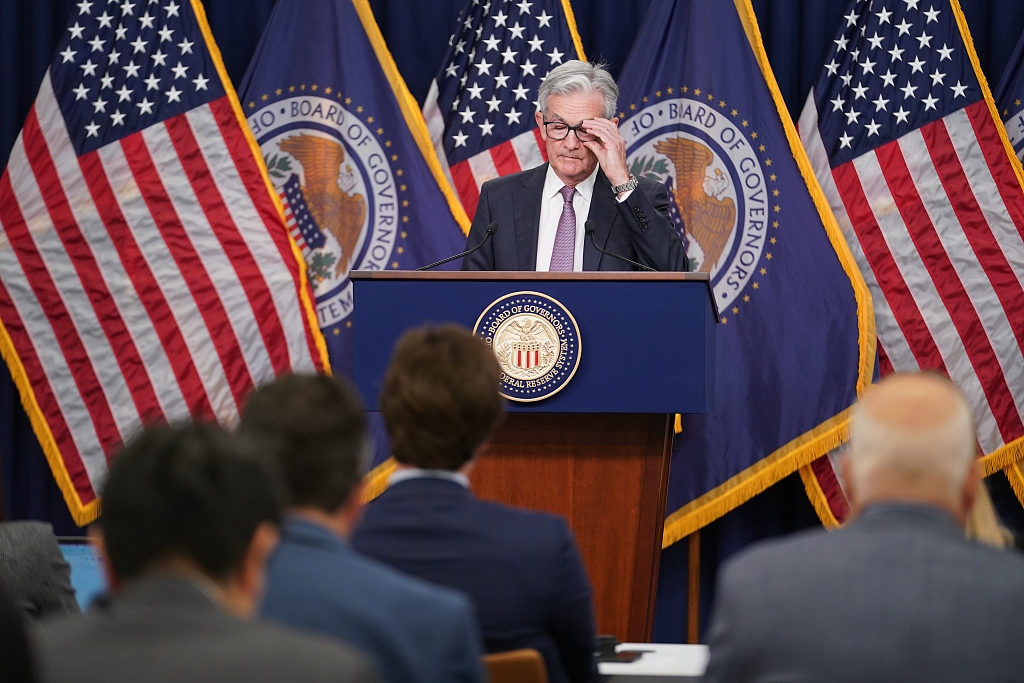 Jerome Powell, chairman of the U.S. Federal Reserve, speaks during a news conference following a Federal Open Market Committee meeting in Washington, D.C., U.S., September 21, 2022. /CFP