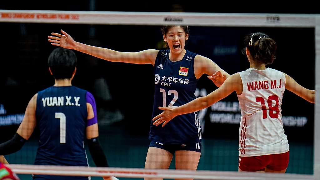China beat Japan 3-0 at FIVB Women's Volleyball World Championship