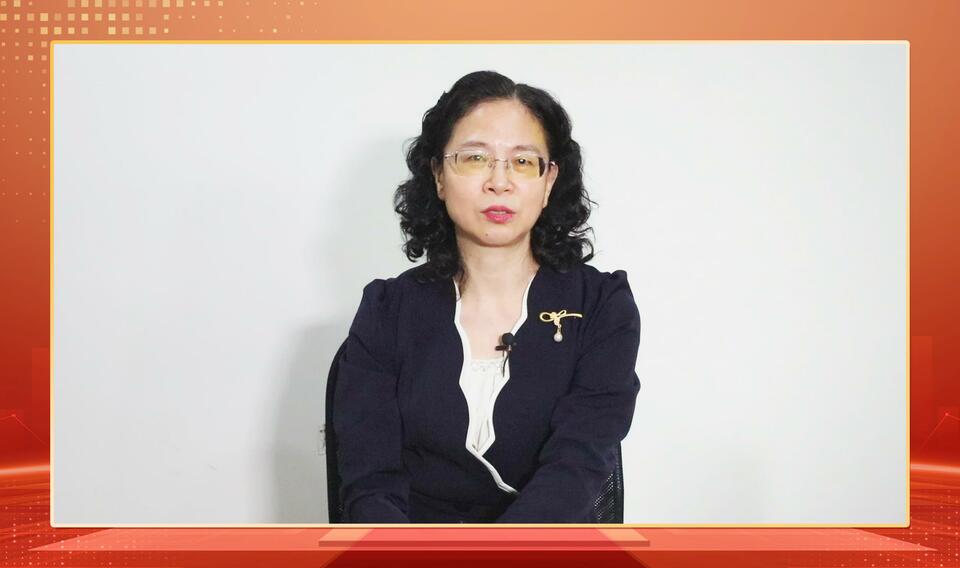 Vice President of the All-China Federation Of Taiwan Compatriots Jiang Erxiong shares her thoughts. /CMG