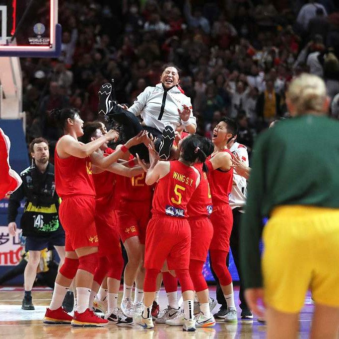 China defeat Australia to reach Women's Basketball World Cup final CGTN