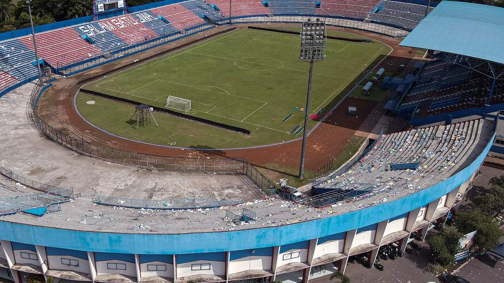 Kanjuruhan Stadium in Malang, Indonesia, October 4, 2022. /CFP