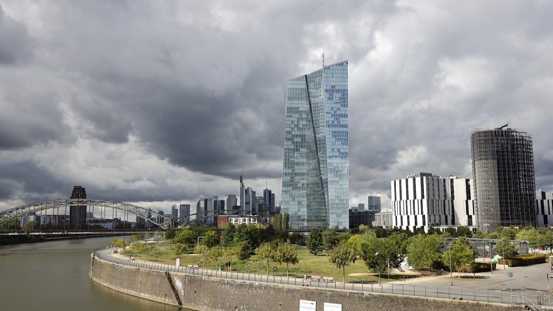 The River Main near the European Central Bank (ECB) headquarters in Frankfurt, Germany, September 8, 2022. /CFP
