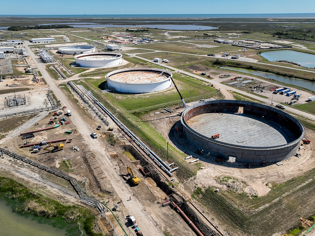 The Strategic Petroleum Reserve storage at the Bryan Mound site in Freeport, Texas, October 19, 2022. /CFP