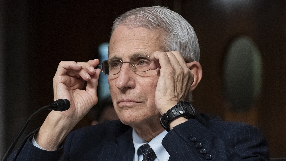 Anthony Fauci, America's top infectious disease expert, at a Senate Health, Education, Labor, and Pensions Committee hearing on Capitol Hill, November 4, 2021, in Washington. /CFP