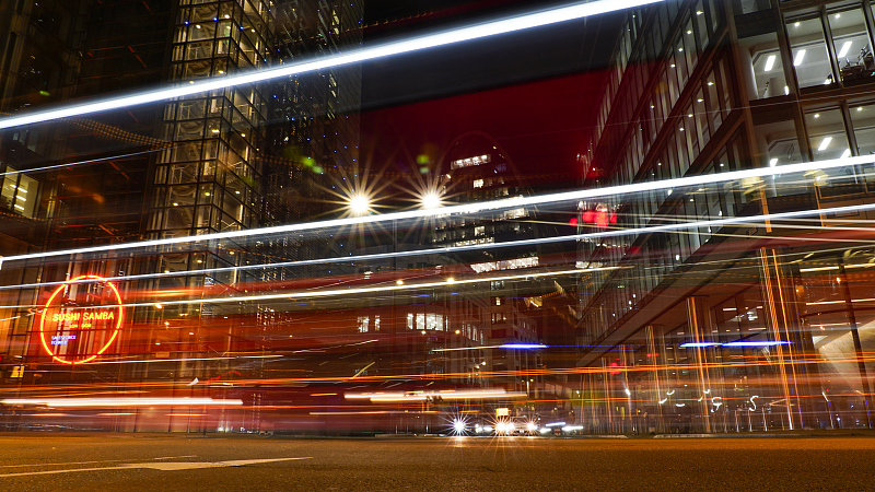 Traffic in the City of London, UK, October 17, 2022. /CFP