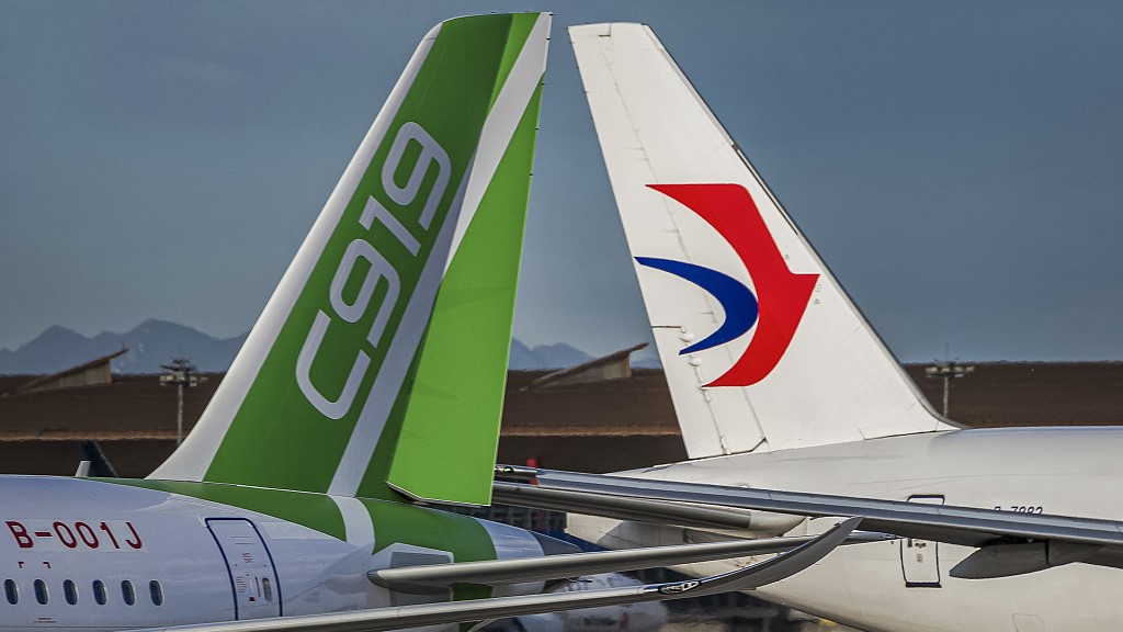 The first C919 large passenger aircraft will be delivered to China Eastern Airlines in December. /CFP