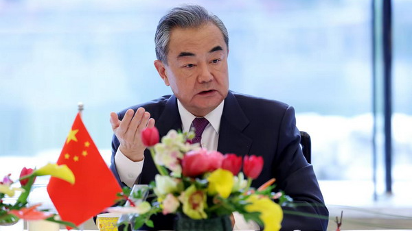 Chinese State Councilor and Foreign Minister Wang Yi addresses a meeting with diplomatic envoys of the ASEAN countries in Beijing, China, October 26, 2022. /Chinese Foreign Ministry