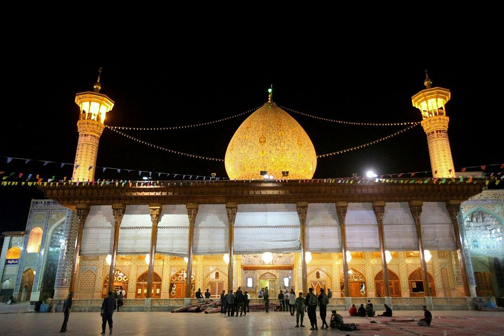 A view of the Shah Cheragh shrine in Shiraz, Iran, October 26, 2022. /CFP