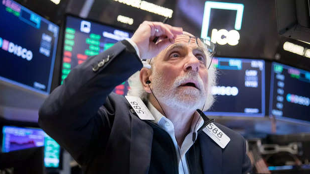 A trader works at the New York Stock Exchange in New York, the U.S., March 9, 2022. /Xinhua