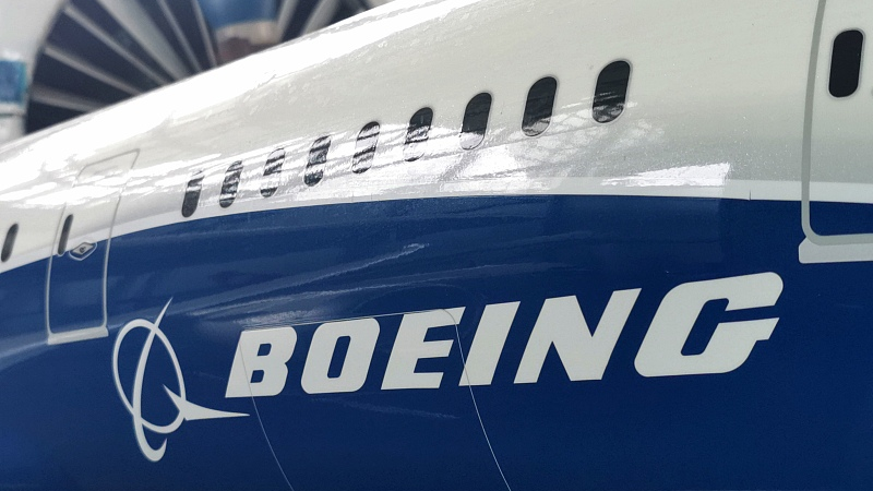 A Boeing model aircraft, Beijing, China, August 6, 2022. /CFP