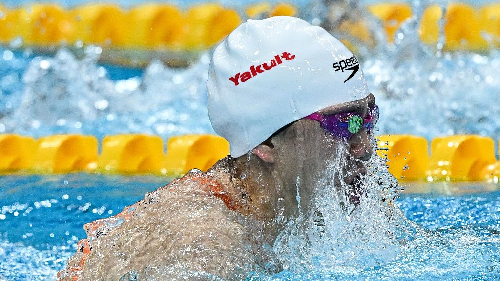 China's Tang Qianting breaks women's 50m breaststroke Asian record