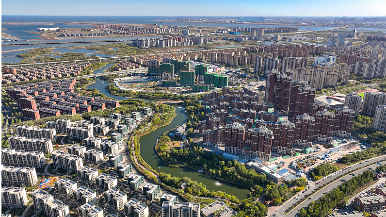 A view of Tianjin Eco-City, Tianjin, China, October 23, 2022. /CFP