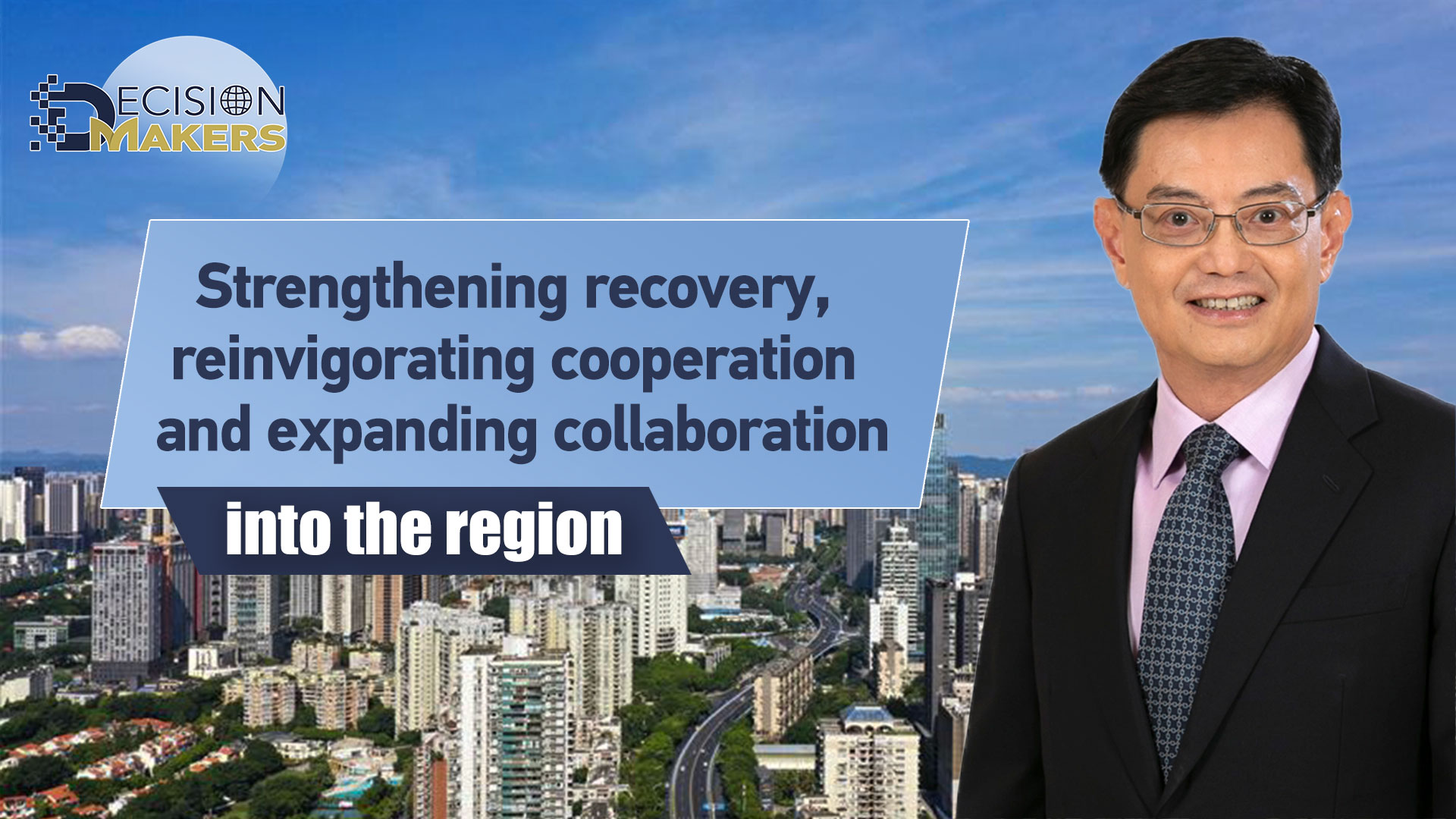Strengthening recovery, reinvigorating cooperation and expanding collaboration into the region