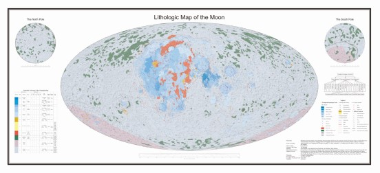 A high-resolution map of moon rocks. /Shandong University