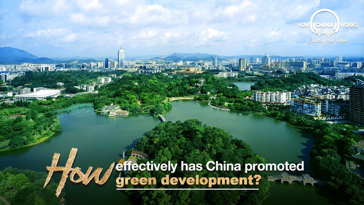 How effectively has China promoted green development?