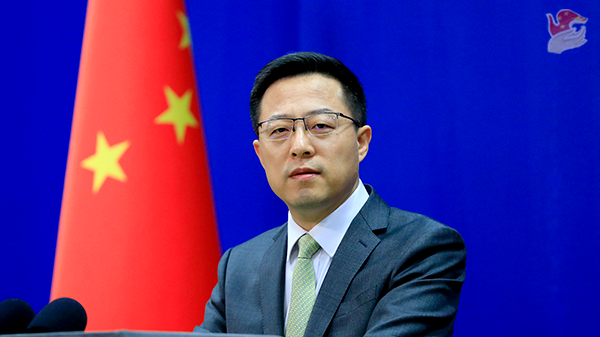 Chinese Foreign Ministry spokesperson Zhao Lijian at a regular press briefing in Beijing, capital of China, November 9, 2022. /Chinese Foreign Ministry
