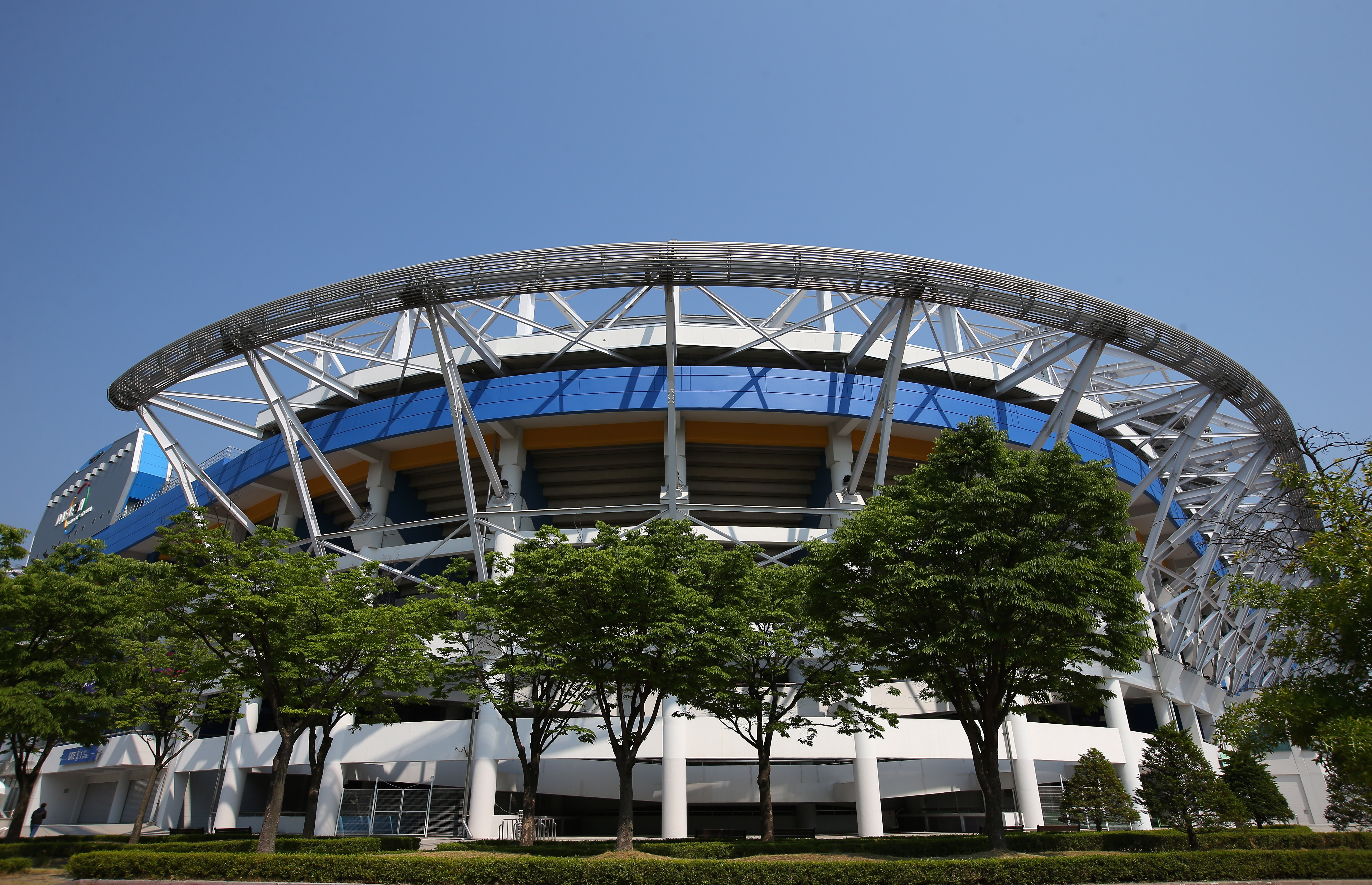A general view of the Daejeon World Cup Stadium in Daejeon, Chungcheong, South Korea. /CFP 