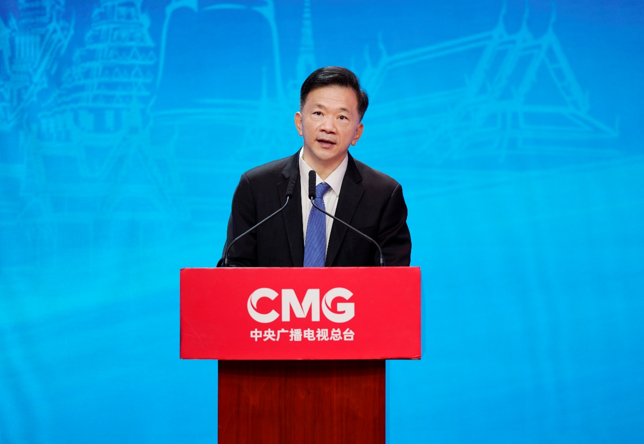 Shen Haixiong, president and editor-in-chief of CMG. /CMG