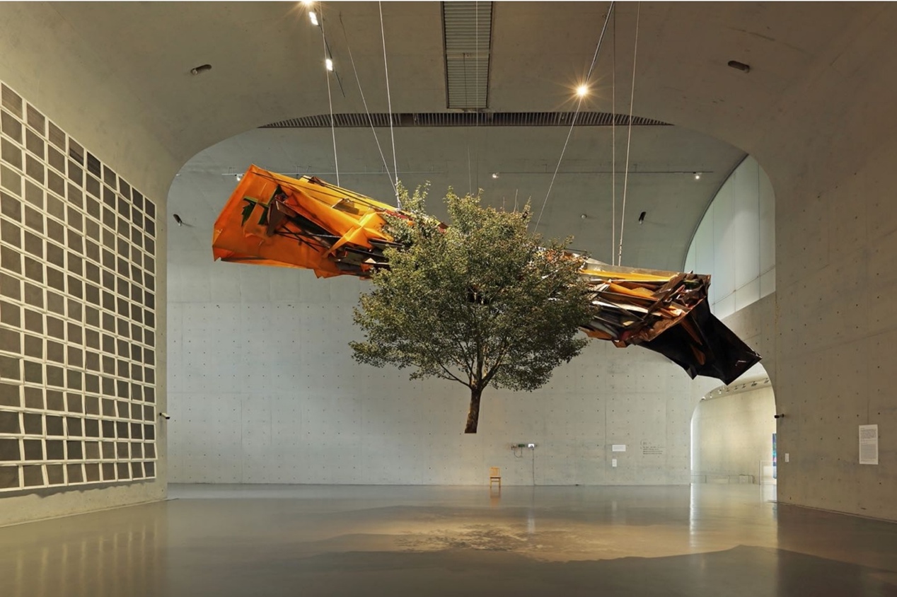 Artwork of Wang Yuyang on display at the Venice Biennale 2022. /Wang Yuyang Studio