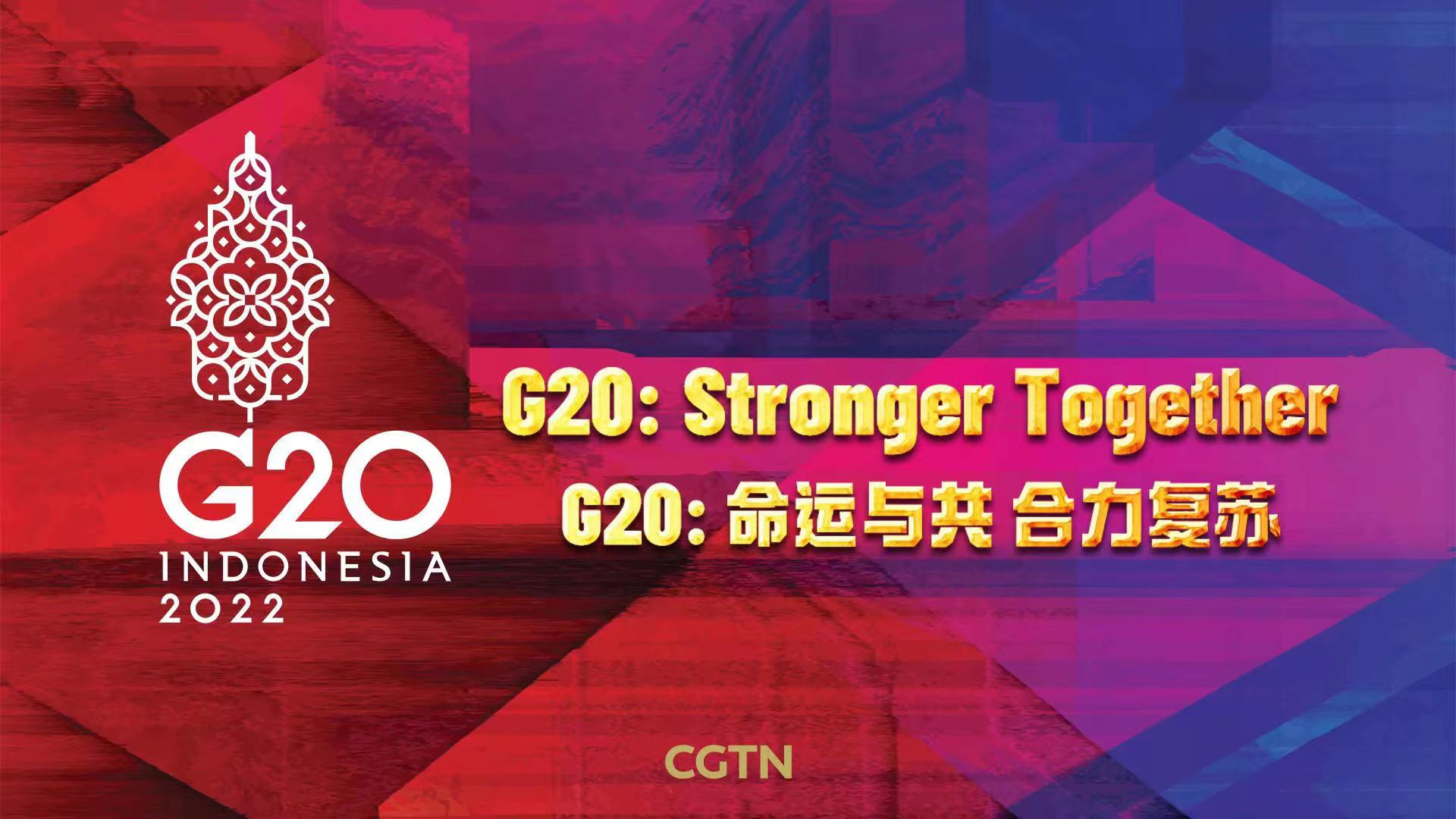Live: G20 Summit – Stronger Together