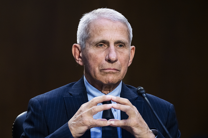 Anthony Fauci, director of the National Institute of Allergy and Infectious Diseases, testifies during the Senate Health, Education, Labor and Pensions Committee hearing in Hart Building in Washington D.C., the United States, September 14, 2022. /CFP