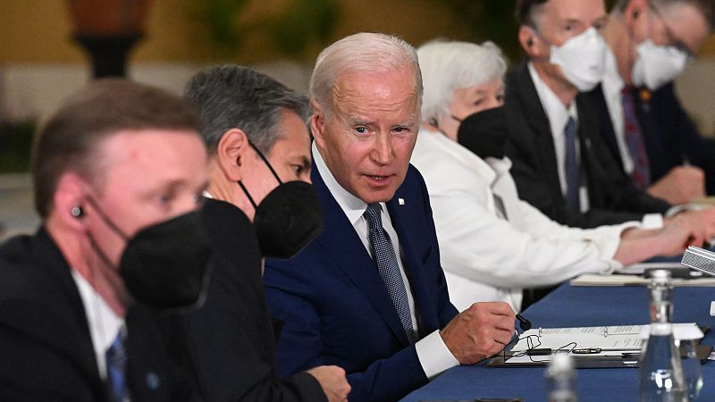U.S. President Joe Biden during the meeting on the sidelines of the G20 summit in Bali, Indonesia, November 14, 2022. /CFP