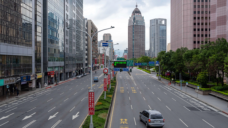 A road in Taipei, Taiwan, China, June 3, 2021. /CFP