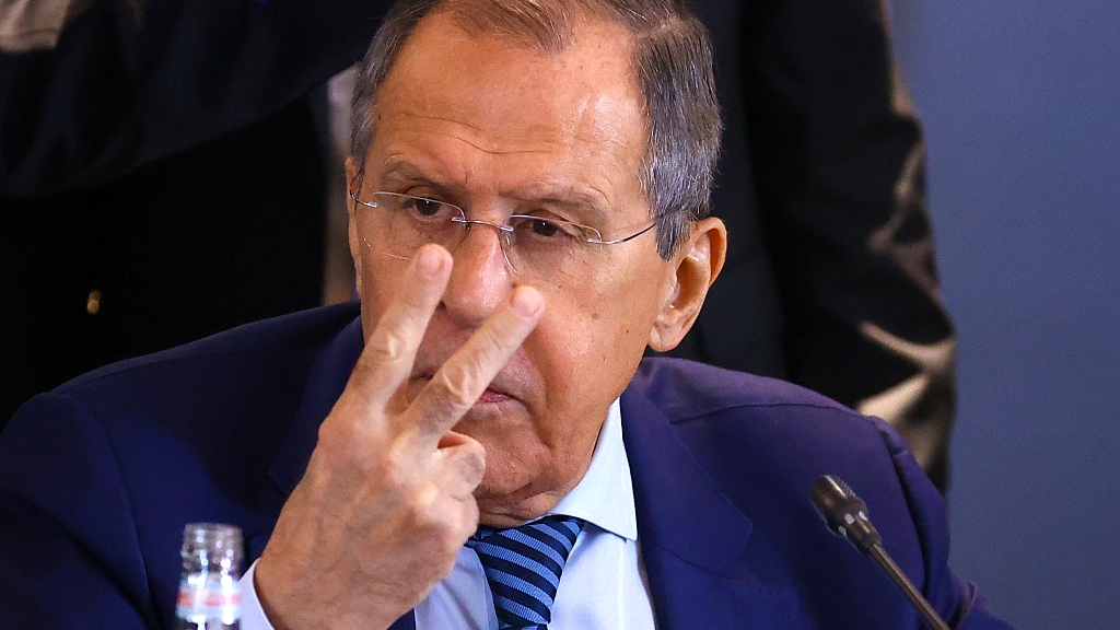 Russian Foreign Minister Sergey Lavrov attends a meeting in Yerevan, Armenia, November 23, 2022. /CFP