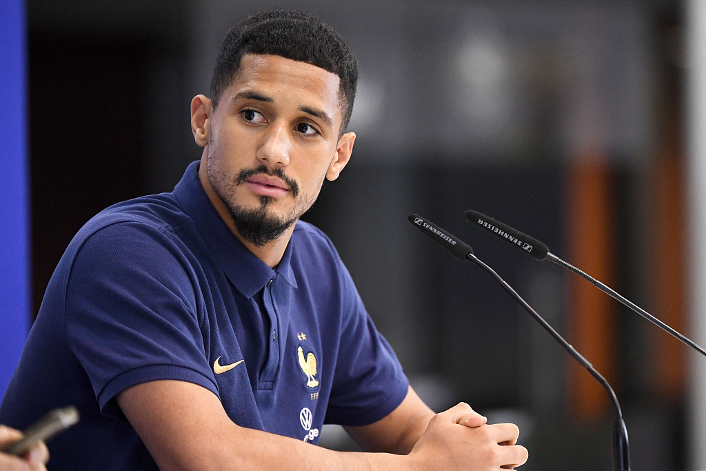 William Saliba of France attends the press conference for the FIFA World Cup in Doha, Qatar, December 2, 2022. /CFP