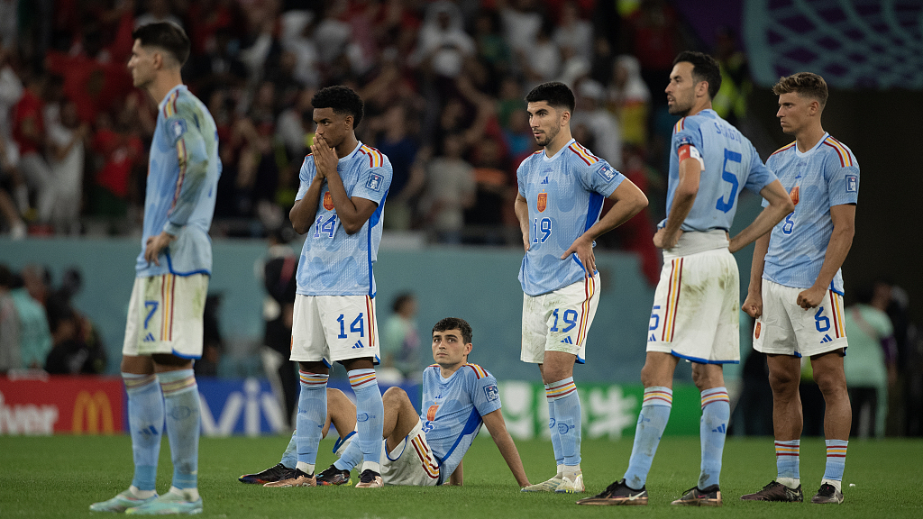CGTN Sports Talk: Spain lose to Morocco because they don't learn