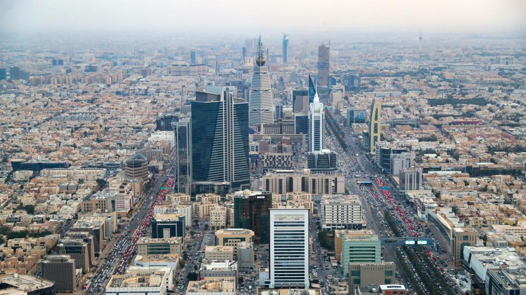 The city view of Riyadh, Saudi Arabia, December 6, 2022. /Xinhua