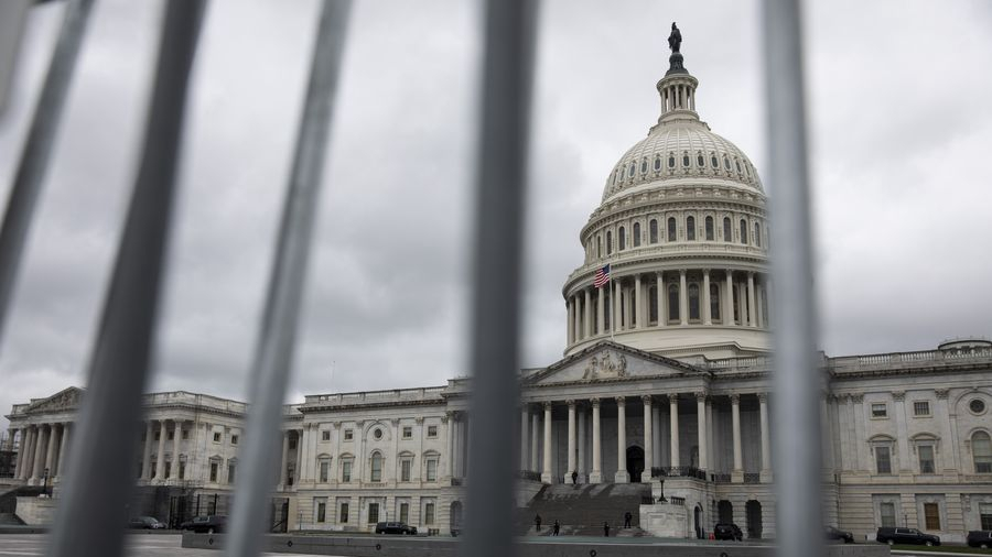 The U.S. Capitol in Washington D.C., the U.S., March 25, 2020. /Xinhua