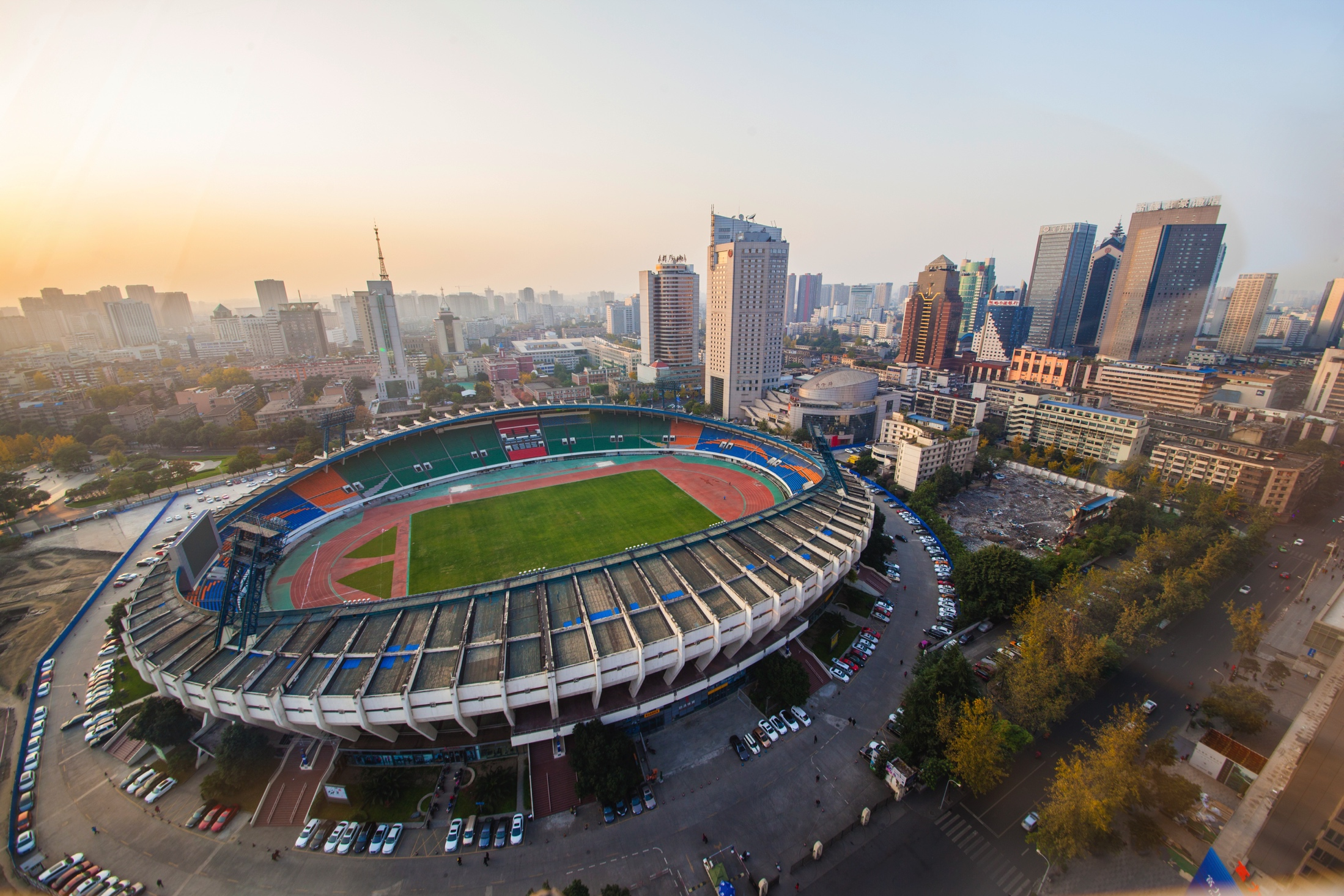The old Chengdu Sports Center. /Chengdu Culture & Tourism Development Group