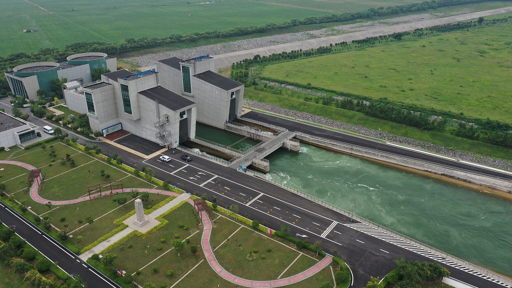 The middle route of the South-to-North Water Diversion Project in Wen County, Jiaozuo City, central China's Henan Province, August 26, 2022. /CFP