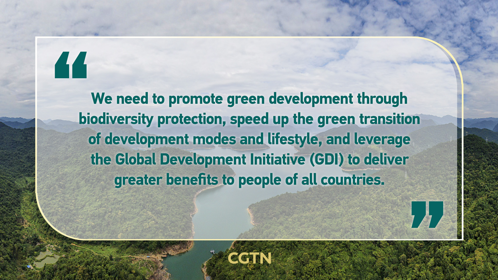 Key quotes from Xi Jinping at opening ceremony of high-level segment of COP15 part 2