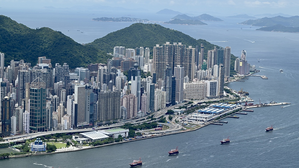 A view of the Hong Kong Special Administrative Region (HKSAR), China, June 29, 2022. /CFP