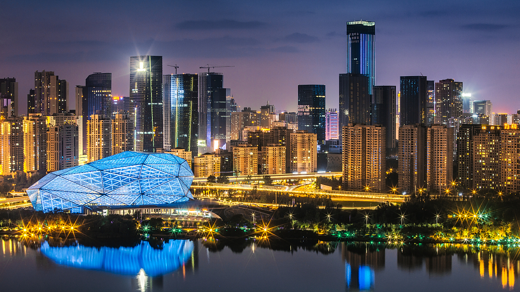 Live: Enjoy the view of Shengjing Grand Theater in Shenyang, NE China