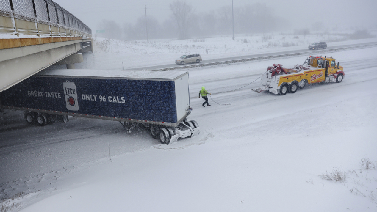 At least 9 killed in U.S. winter storm - CGTN