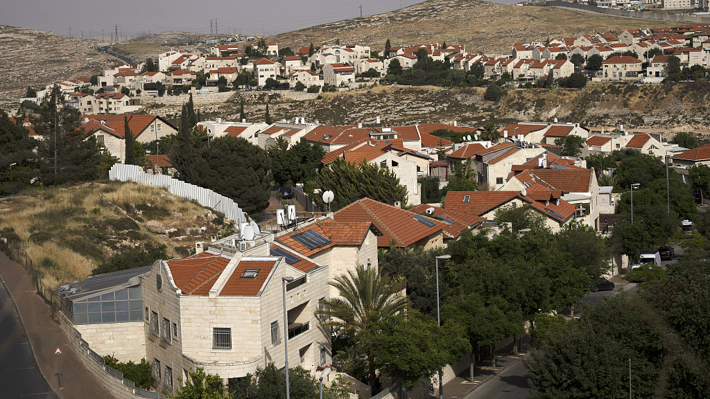 A view of the east Jerusalem Israeli settlement of Pisgat Ze'ev, May 12, 2022. /CFP
