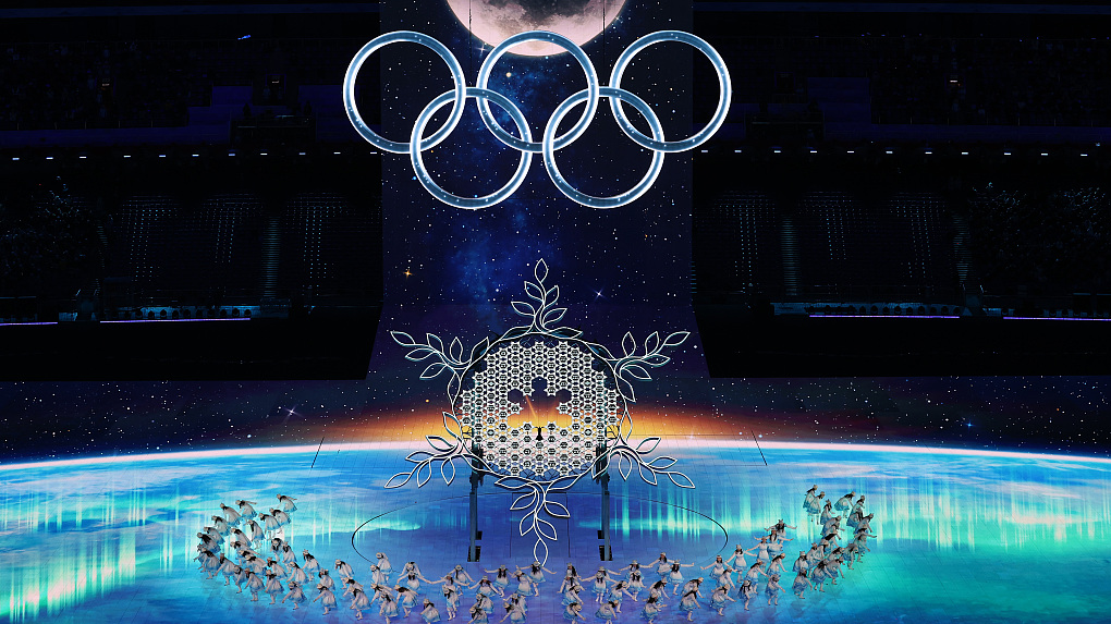 The opening ceremony of the 2022 Winter Olympic Games at the Beijing National Stadium in Beijing, February 4, 2022. /CFP